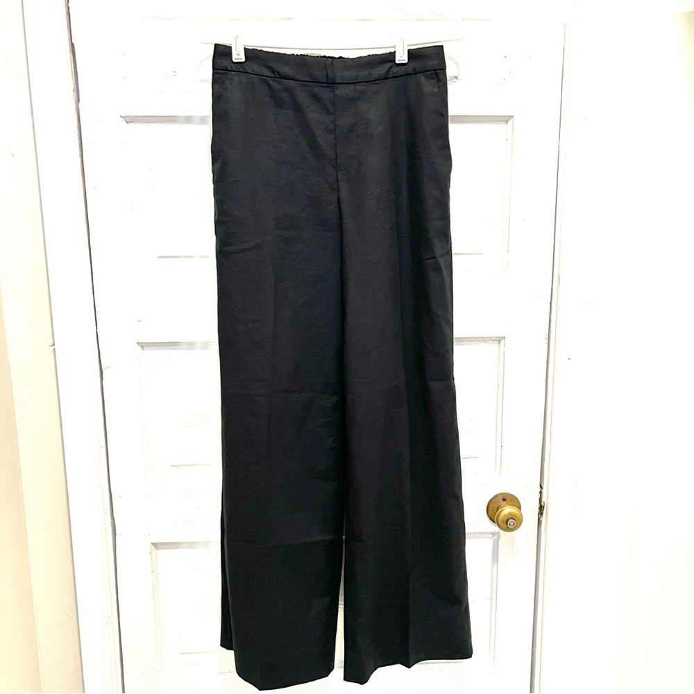 NWOT Linen Blend Banana Republic Factory Hayden Wide Leg Pull On Pants